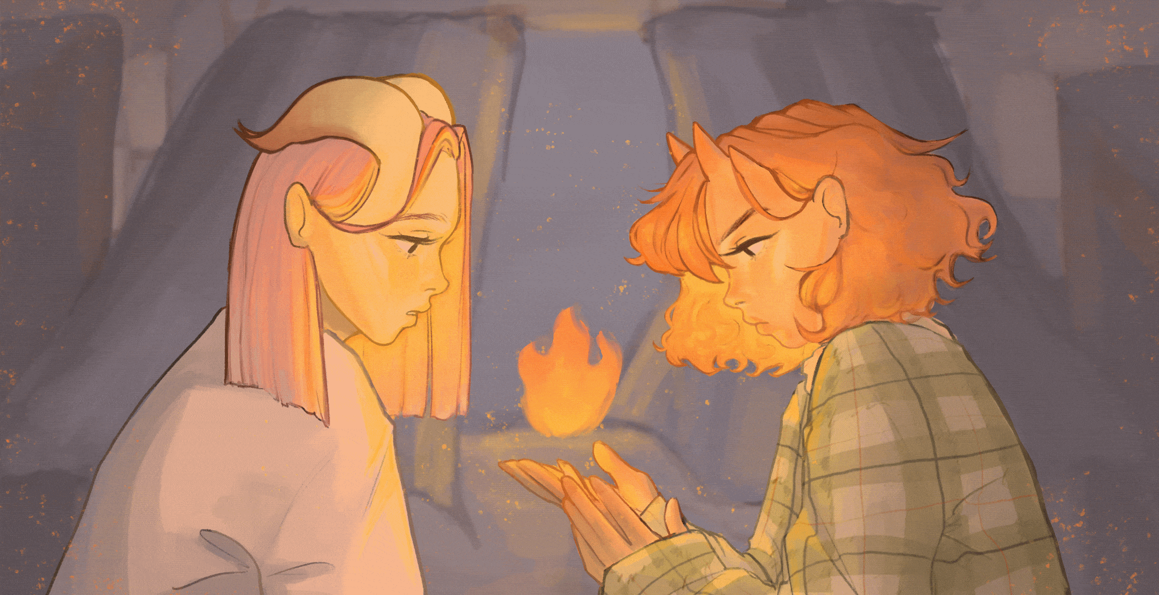 yellow and orange, sept 2020