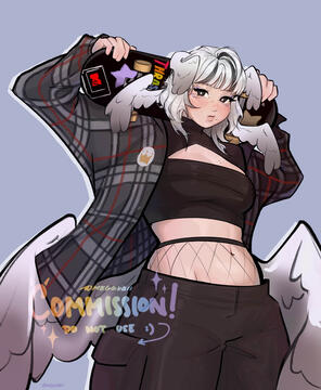 colored half body, 2025